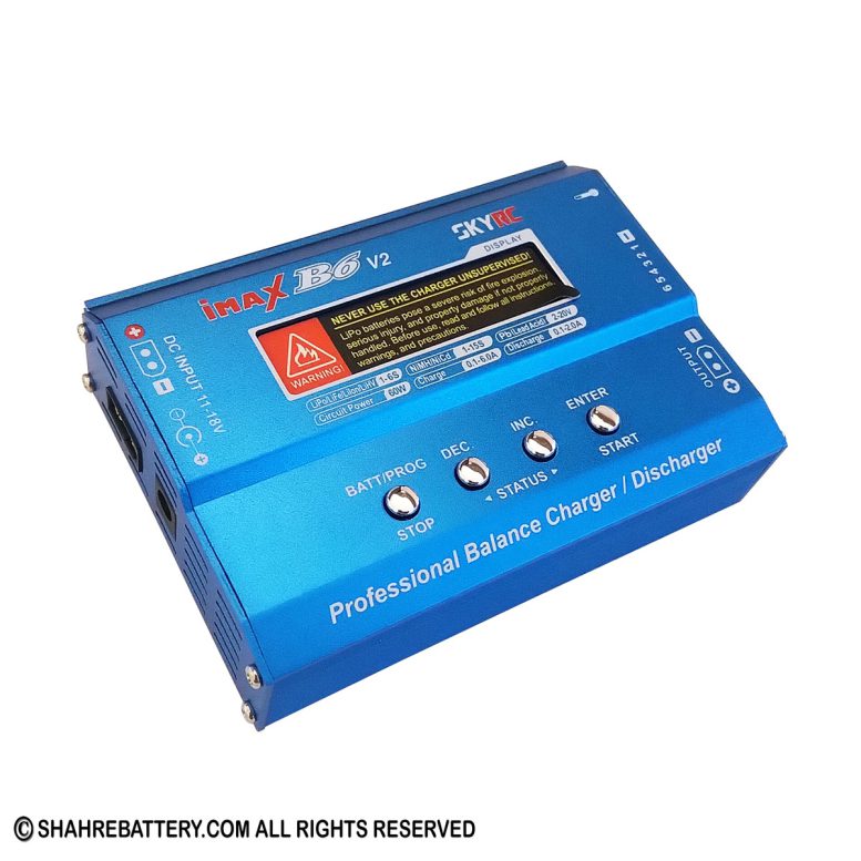شارژر و بالانسر حرفه ای اورجینال 60 وات iMAX B6 V2