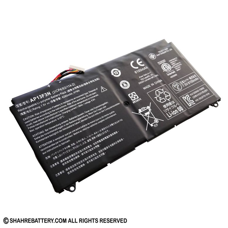باتری لپ تاپ اورجینال ایسر Acer Aspire S7-392 S7-393 AP13F3N