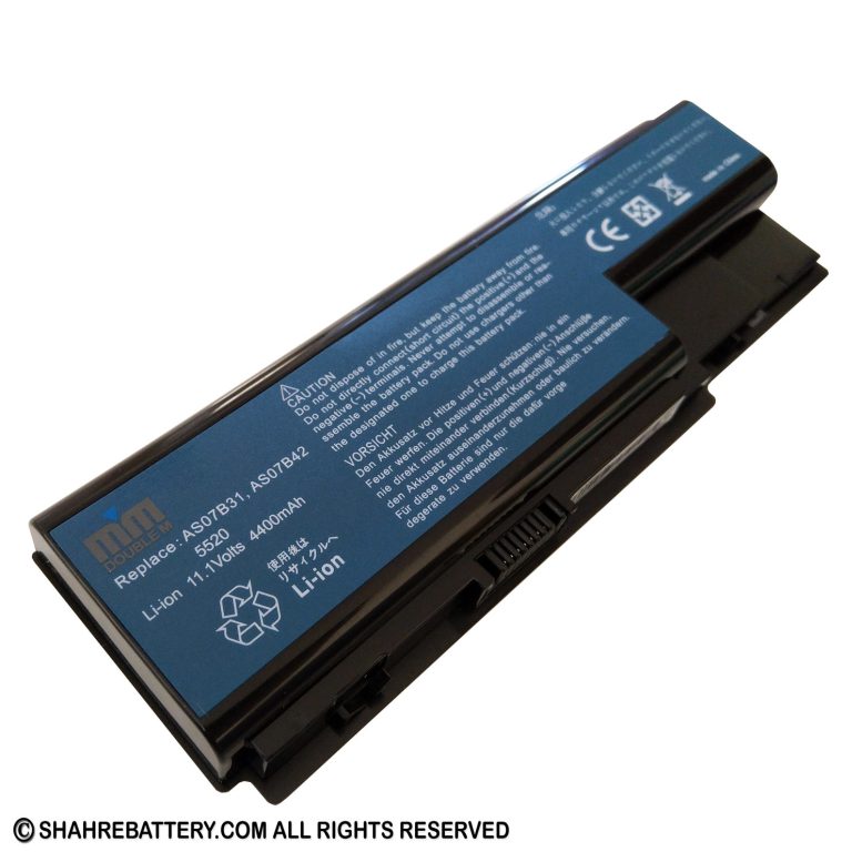 باتری اورجینال لپ تاپ ایسر Acer Aspire 5520 5720 5330 AS07B31