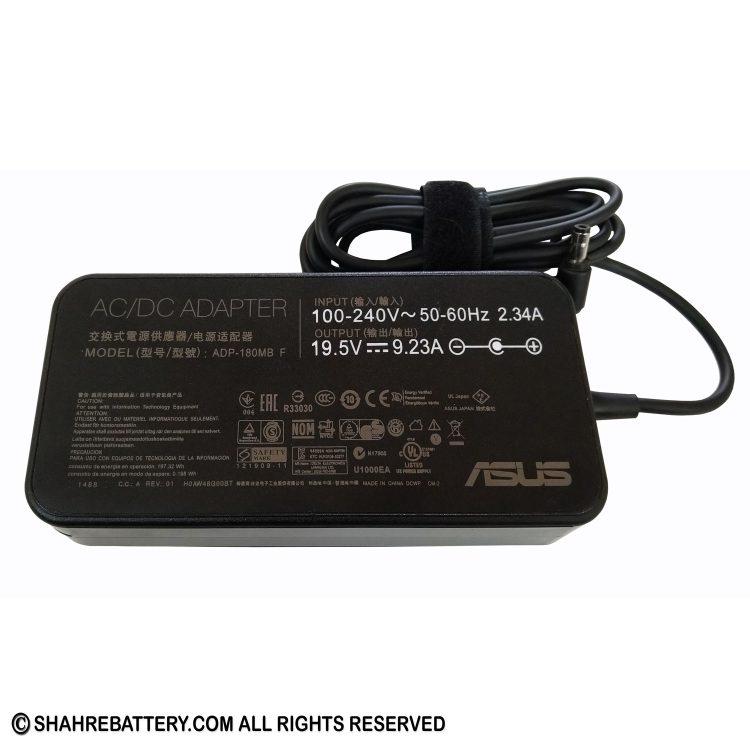 شارژر اورجینال لپ تاپ ایسوس Asus 19.5V 9.23A – سر 3.7 * 6.0