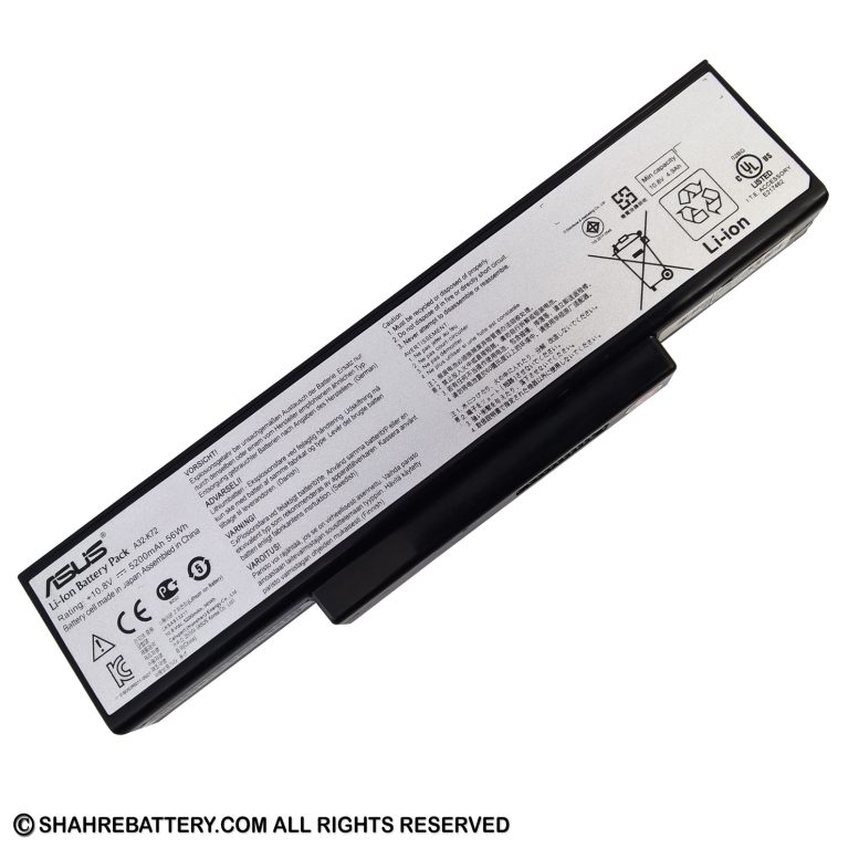 باتری اورجینال لپ تاپ ایسوس Asus K72 K73 A32-K72
