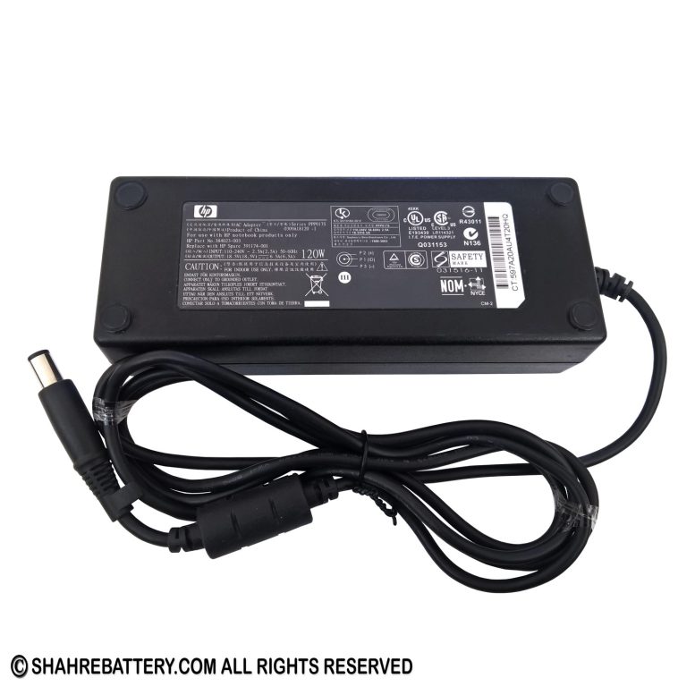 شارژر اورجینال لپ تاپ اچ پی HP 18.5V 6.5A