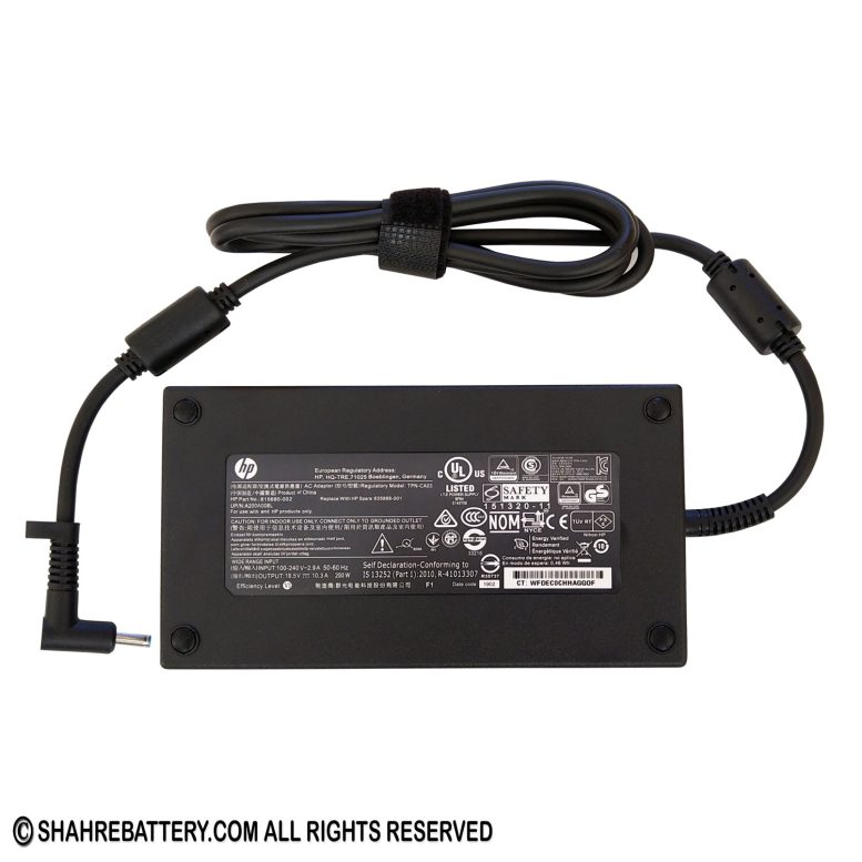 شارژر اورجینال لپ تاپ اچ پی HP 19.5V 10.3A – سر 3.0 * 4.5