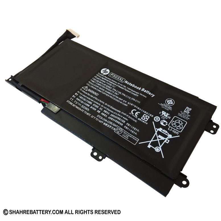باتری اورجینال لپ تاپ اچ پی HP Envy 14 PX03XL