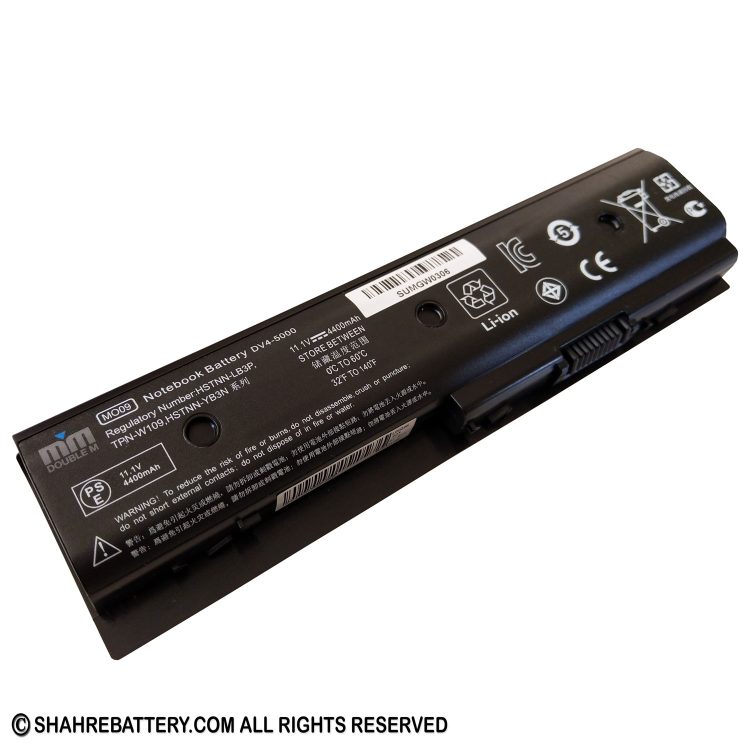 باتری لپ تاپ اچ پی Hp Pavilion DV4 DV6 DV7 MO09 MO06
