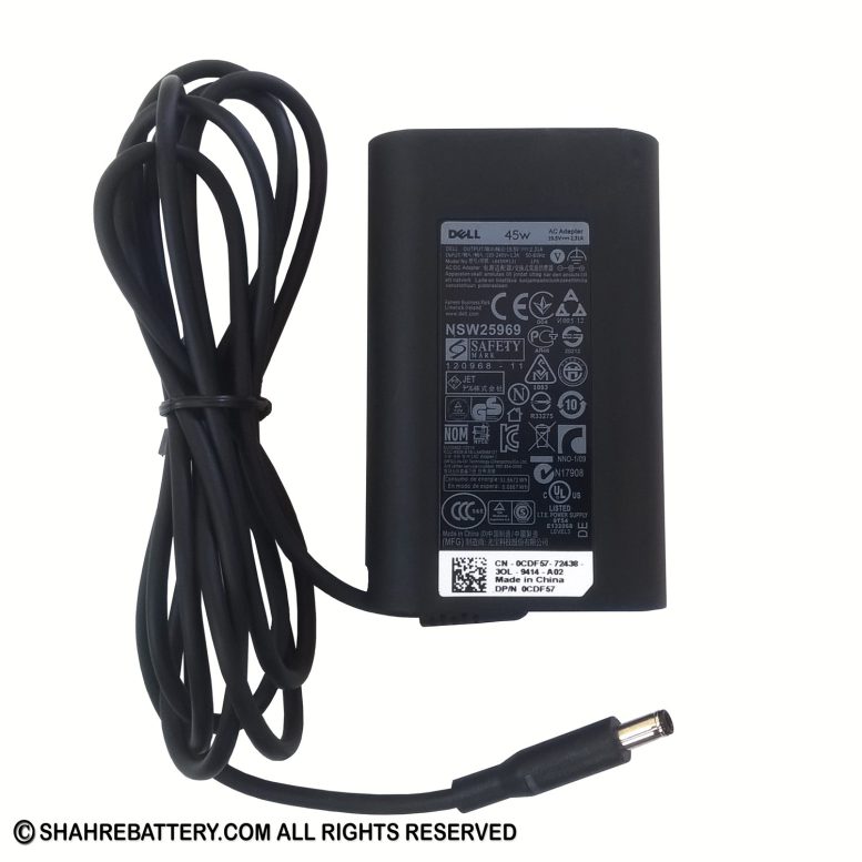 شارژر اورجینال لپ تاپ دل Dell 19.5V 2.31A – سر 3.0 * 4.5