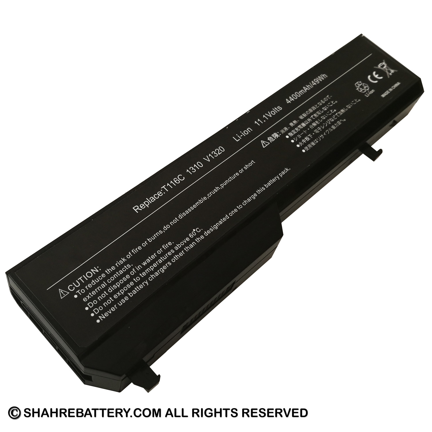 باتری لپ تاپ دل Dell Vostro 1510 1520 T116C