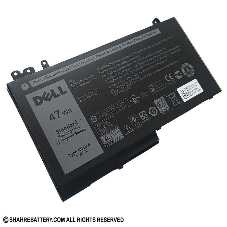 باتری اورجینال لپ تاپ دل Dell Latitude E5250 E5570 NGGX5