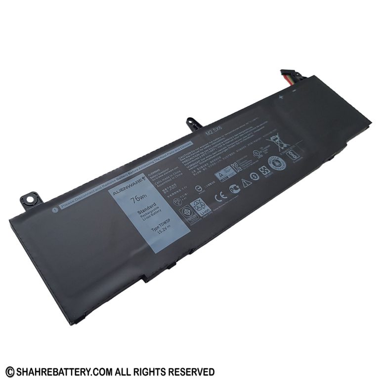 باتری اورجینال لپ تاپ دل Dell Alienware 13 TDW5P