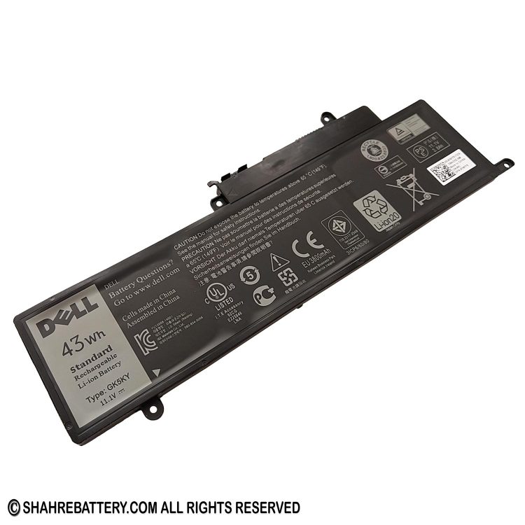 باتری اورجینال لپ تاپ دل Dell Inspiron 15 7558 7568 GK5KY