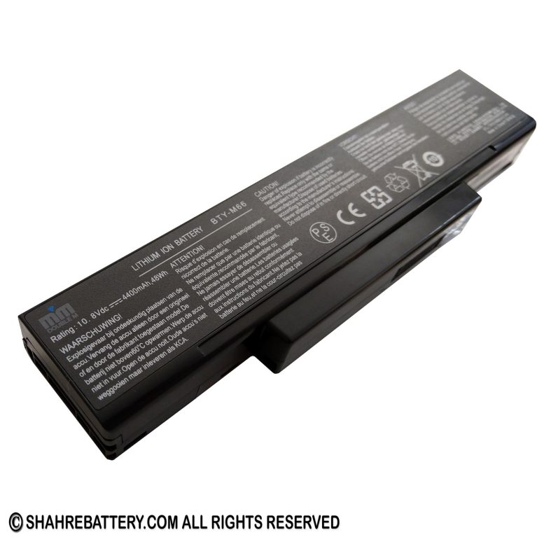 باتری لپ تاپ ام اس آی Msi BTY-M66