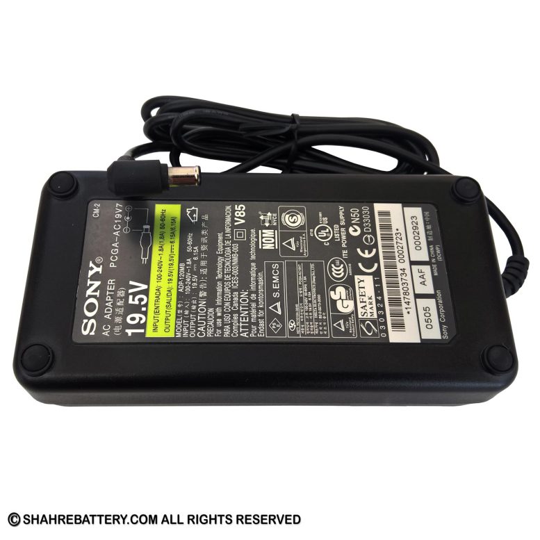 شارژر اورجینال لپ تاپ سونی Sony 19.5V 6.15A