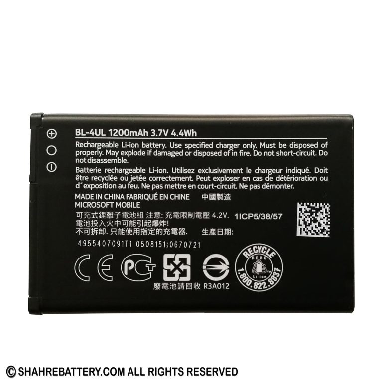 باتری اورجینال موبایل نوکیا Nokia C5 BL-4UL