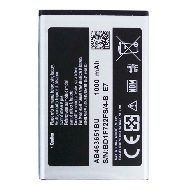 باتری اورجینال موبایل سامسونگ Samsung S5260