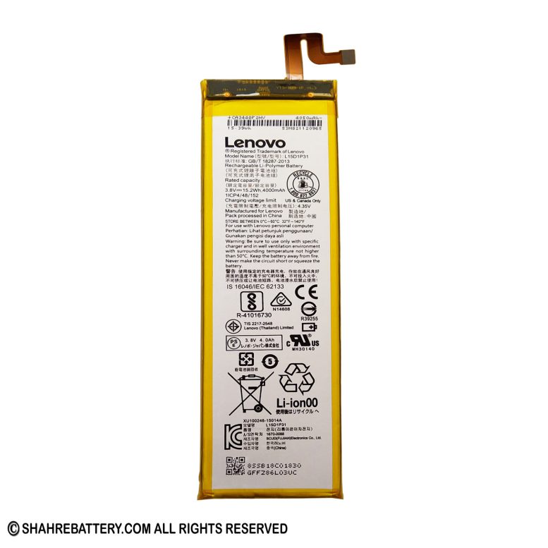 باتری اورجینال تبلت لنوو Lenovo Yoga Tab 3 Pro L15D1P31