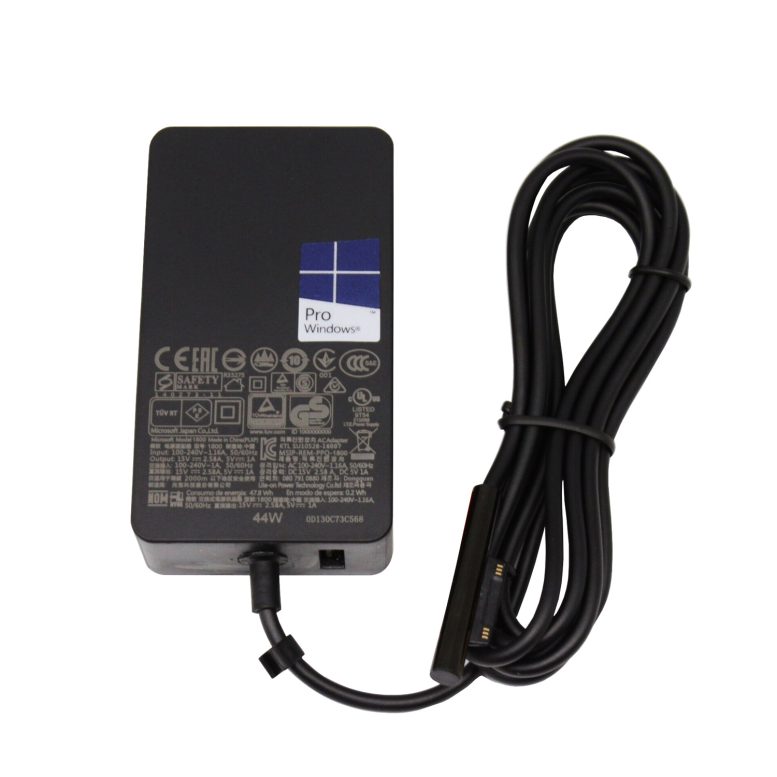 شارژر اورجینال مایکروسافت سرفیس Microsoft Surface 15V 2.58A 44W